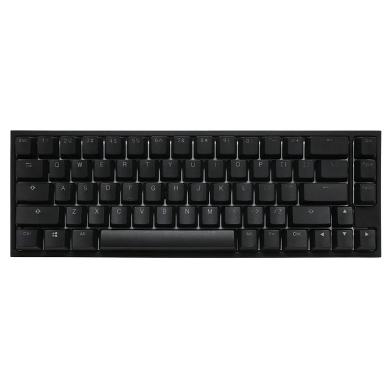 Ducky One 2 SF Black Top - Arabic Layout - Cherry Silent Red - لوحة مفاتيح